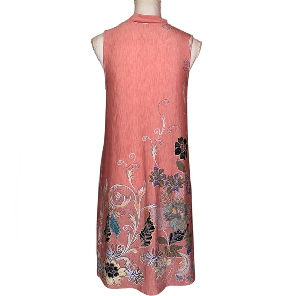 Pretty Please Boutique Tropical Floral Dress in Pink Size Small* - Picture 2 of 4